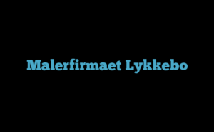 Malerfirmaet Lykkebo