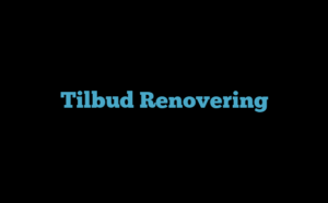 Tilbud Renovering