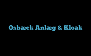 Osbæck Anlæg & Kloak