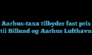Aarhus-taxa tilbyder fast pris til Billund og Aarhus Lufthavn